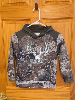 RedHead Kids Camo Hoodie - Green
